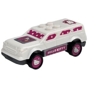 Hello Kitty Mega Bloks Vehicle 2.5" - Mega Brands 2015